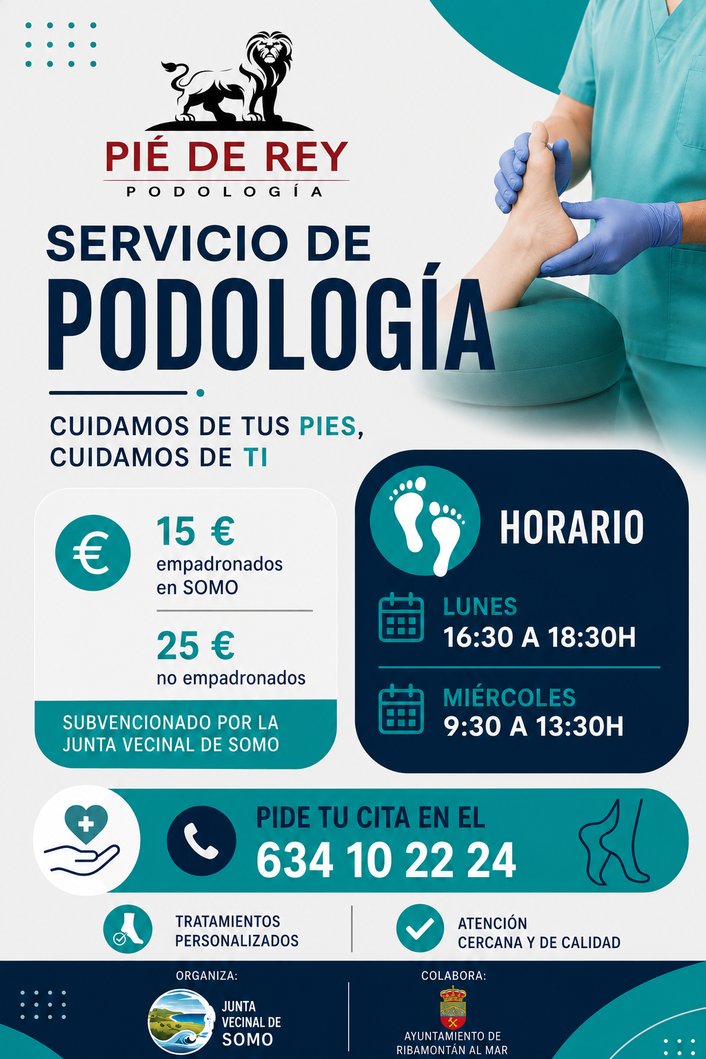 Servicio de podología